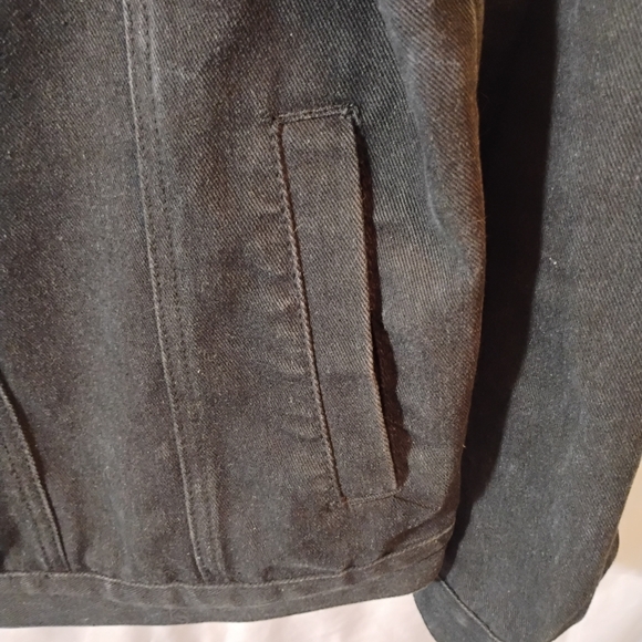 Ruthless Art Print Vintage Denim Jacket - Picture 8 of 16